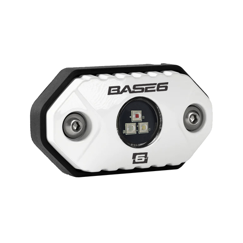 BASE6 RGB Marine Rock Light set of 6 w/6 Channel Controller, 9-24VDC