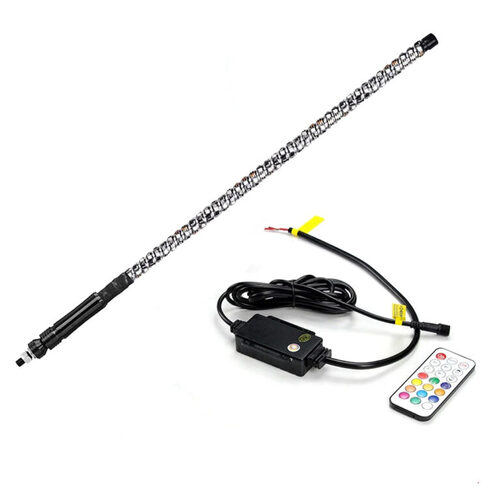 LED Whip Antennas - RGB