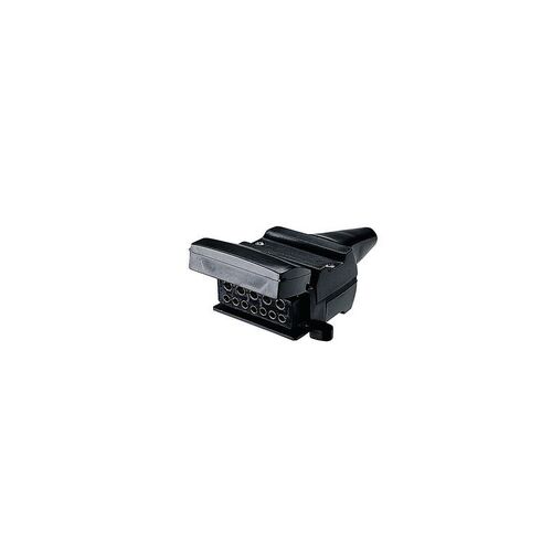 12 Pin Flat Trailer Socket - NARVA Part No. 82072/20