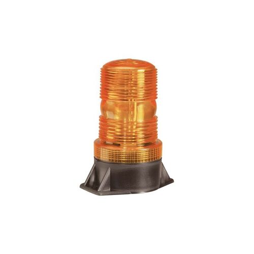 12-80V LED Quad Flash Strobe Light (Amber) Flange Base - NARVA Part No. 85374A