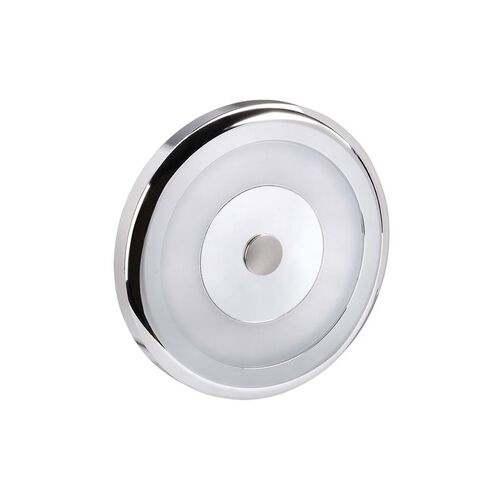 10-30 VOLT CHROME BEZEL INTERIOR LAMP WITH TOUCH SENSITIVE ON/DIM/OFF SWITCH - COOL WHITE - NARVA Part No. 87472