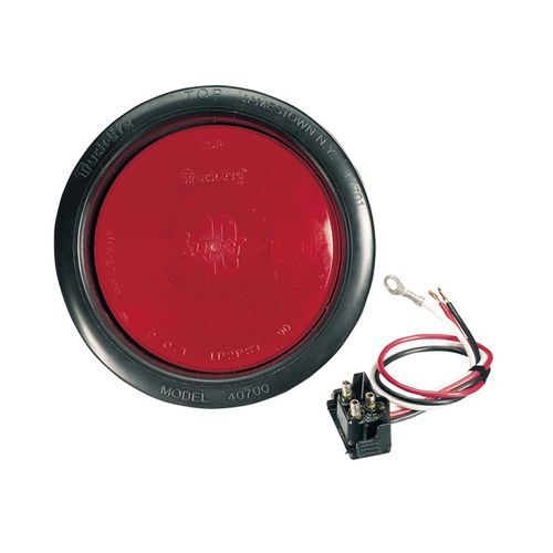 12 Volt Sealed Rear Stop/Tail Lamp Kit (Red) with Vinyl Grommet - NARVA Part No. 94010