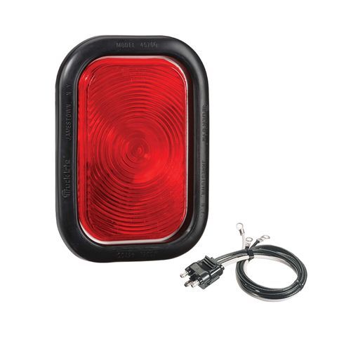 12 Volt Sealed Rear Stop/Tail Lamp Kit (Red) with Vinyl Grommet - NARVA Part No. 94510