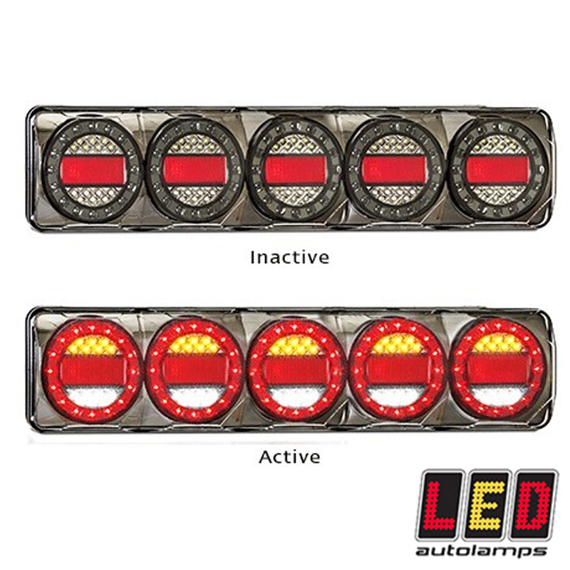 LED Autolamps Maxilamp 5 Series LED Tail Light (Single)