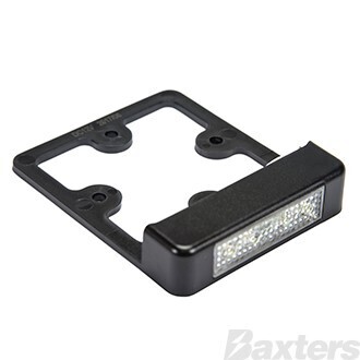 12V Licence Plate Lamp and Bracket for BR208 Series Combination Lamps