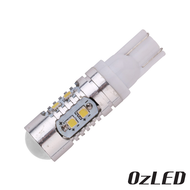 T10 LED 10w Bulb 2323 SMD White 12v