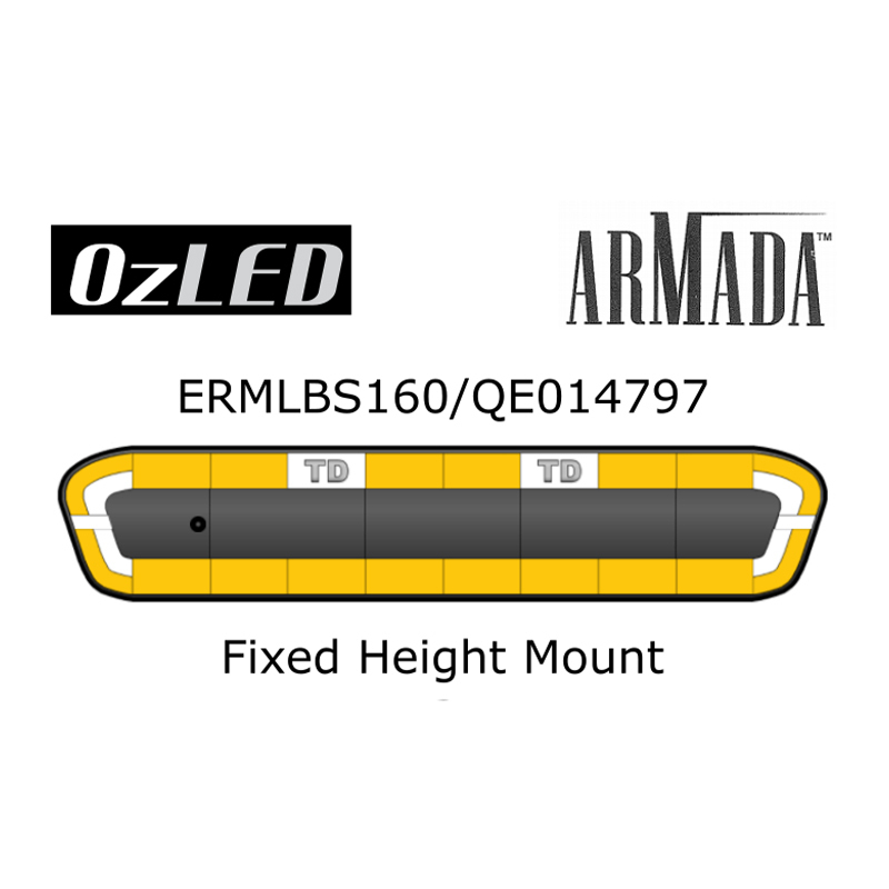 60 inch Armada LED Tow Truck Light Bar Build #QE014797