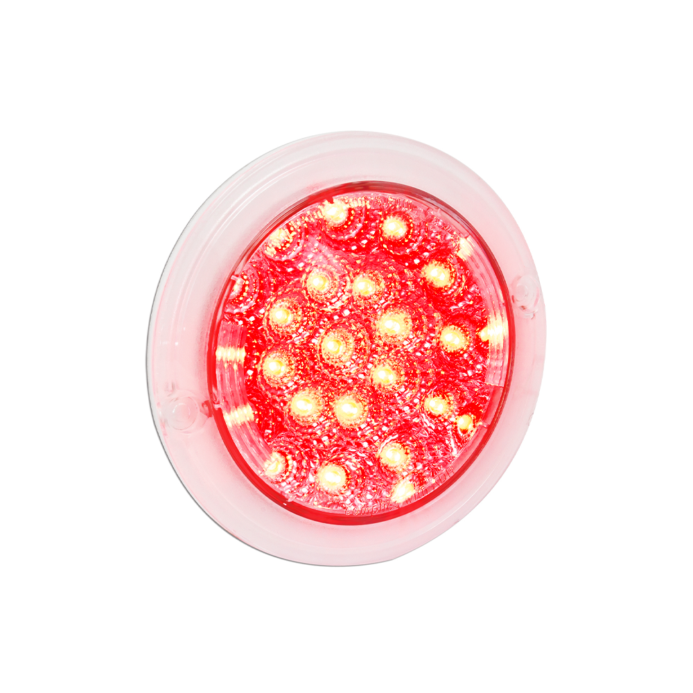 102 Series 12 Volt Brake & Tail Light with Clear Lens