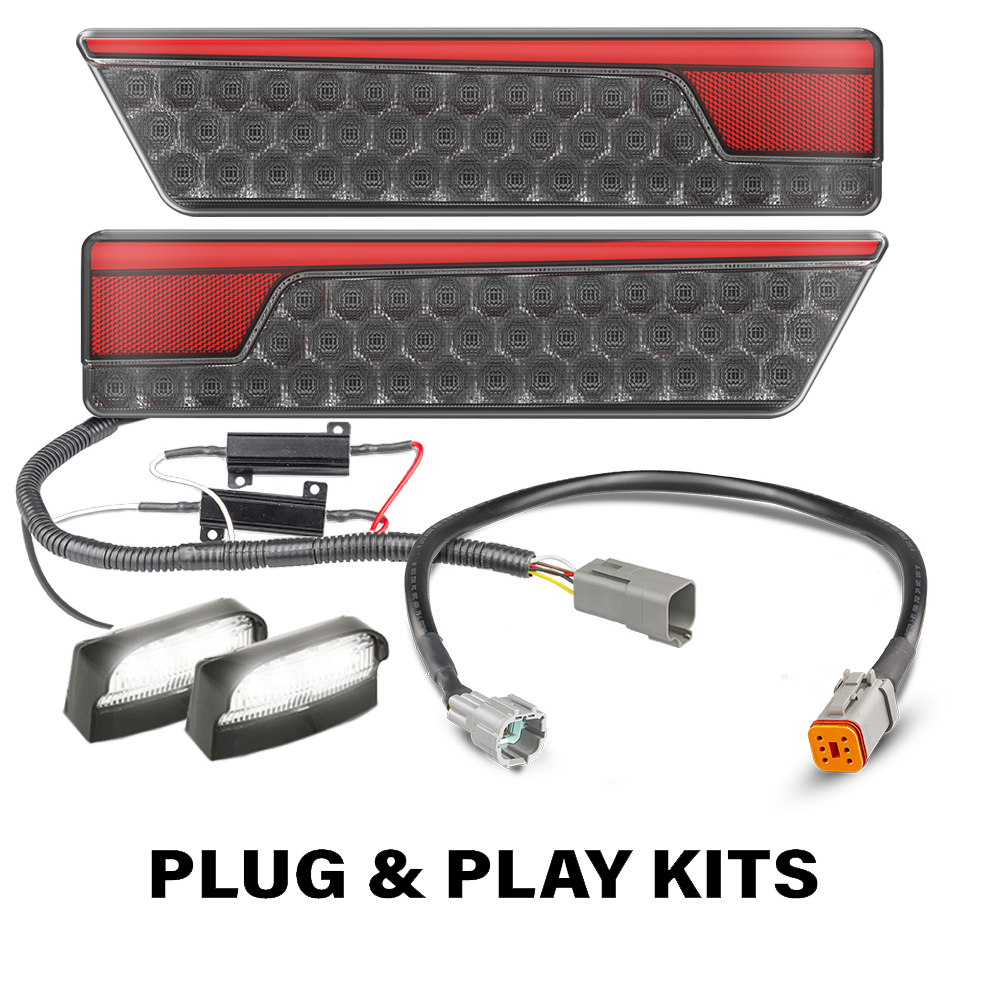 355 Black Series Plug & Play Kit Universal Wires
