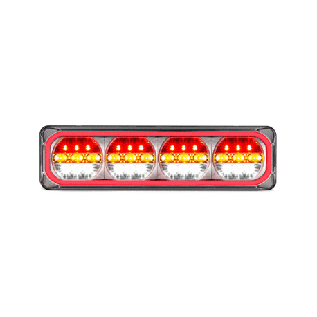 Sequential Maxilamp LED Tail Light - 520ARWM Left Side 