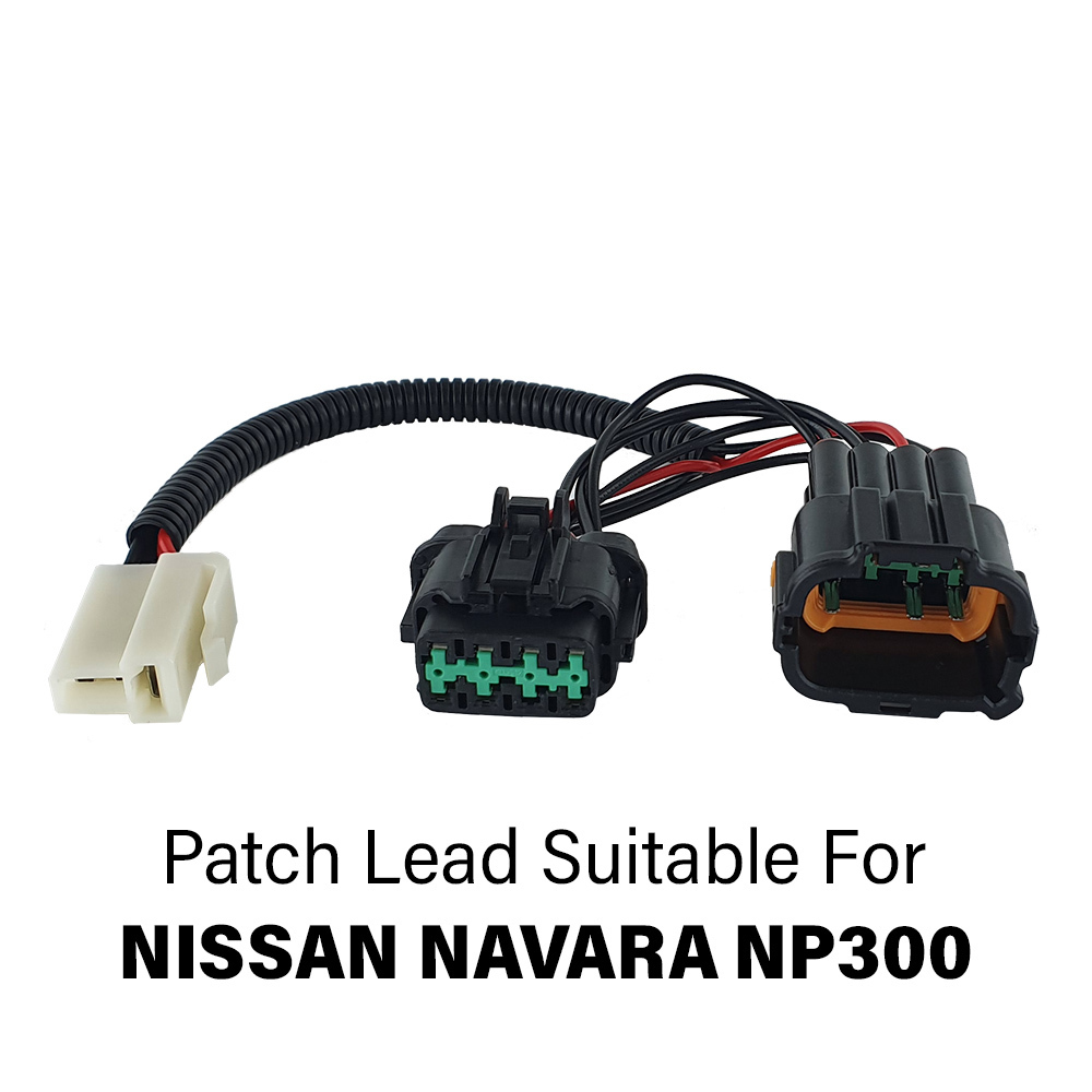 Navara NP300 Driving Lamp Piggy Back Patch Leads 