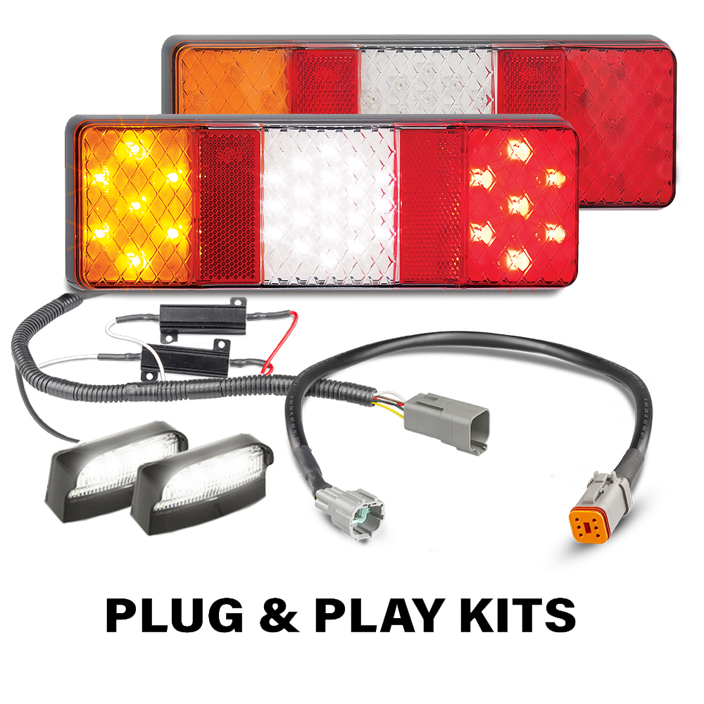 250 Series Plug & Play Kit 1.3m Universal Wires