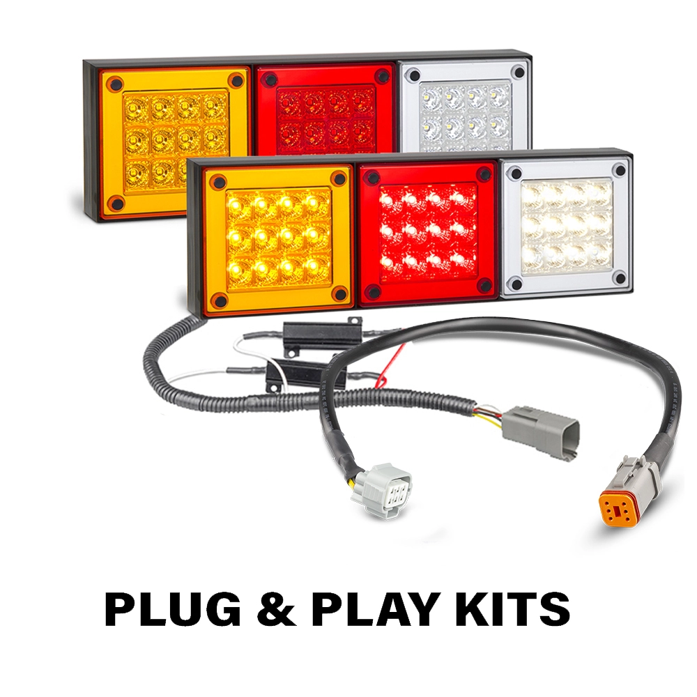 280 Series LED Tail Lights to suit Amarok Kit - Plug & Play
