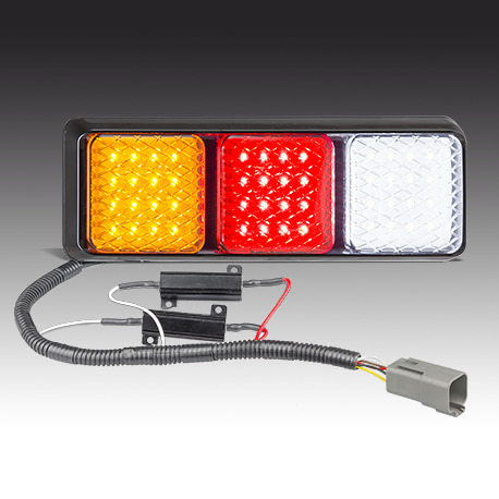 Tail Lights with Patch Lead - LED Autolamps 282 Series 