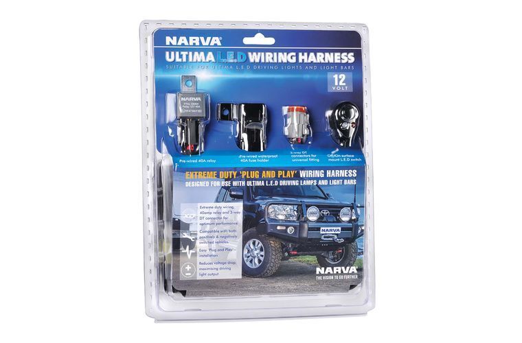 Ultima LED Driving Light Harness - NARVA Part No. 74403