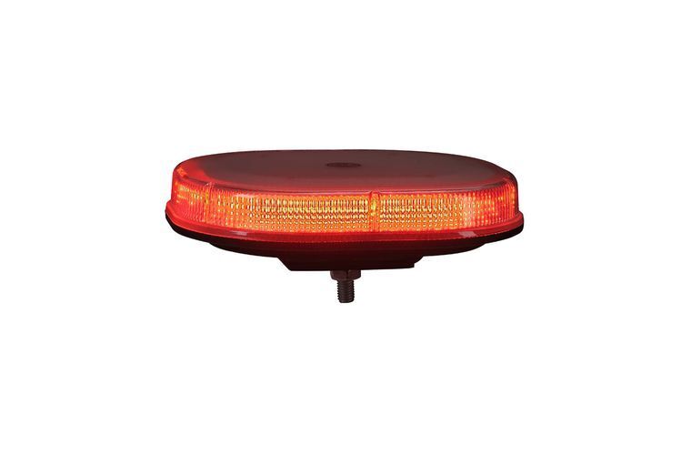 12/24 VOLT AEROMAX MINI LED LIGHT BOX(RED/BLUE) SINGLE BOLT MOUNT With CLEAR LENS - NARVA Part No. 85011RB