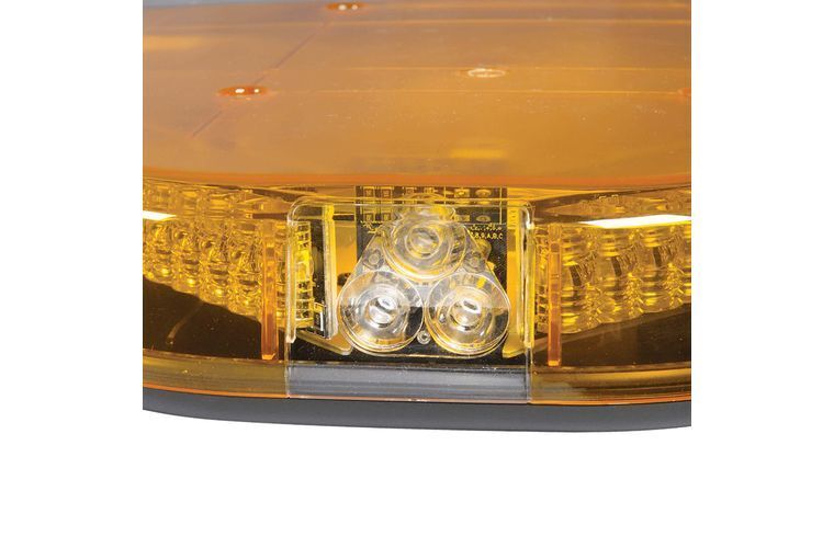 12V Legion Light Bar (Amber, Clear Lens) In-built Alley Lights - 1.4m - NARVA Part No. 85030AC-AL