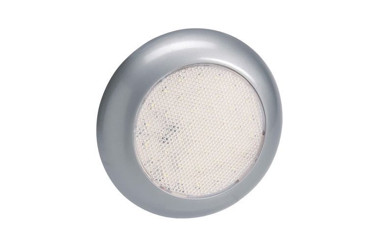 LED Interior Lamp with Silver Satin Base - NARVA Part No. 87570S