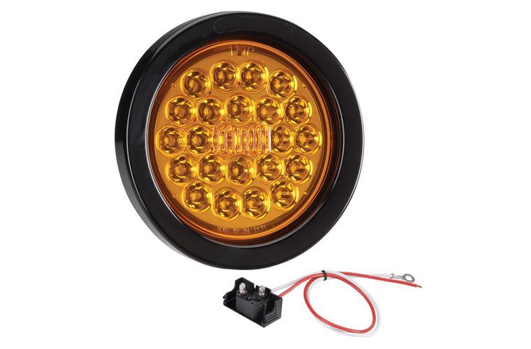 9-33 VOLT MODEL 40 LED REAR DIRECTION INDICATOR LAMP KIT (AMBER) - NARVA Part No. 94042