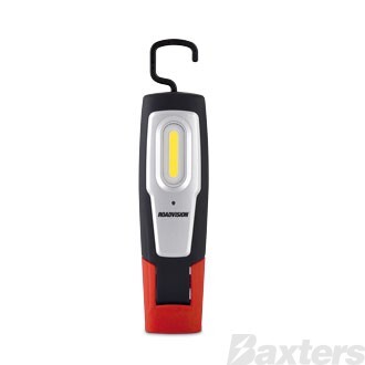 Roadvision LED Hand Held Workshop Lamp 600lm + Torch Magnetic/Hook with Docking Station/Micro USB Charge