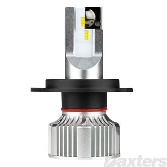 LED Headlamp Conversion Kit V2 H4 10-30V 18W 5700K +140% More Light + 12V T10 LED Roadvision [Pair]
