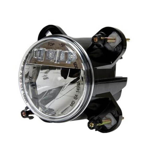 Roadvision LED Head Lamp High Beam 90mm 24V With Control Box ECE Approved