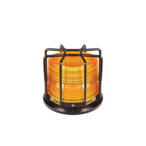 ELB4500 Amber w/Amber 4" Lens LED Beacon Branch Guard