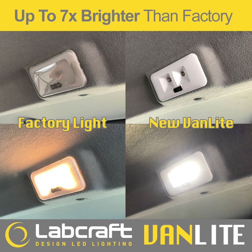Labcraft’s Vanlite LED lighting range 7 x brighter