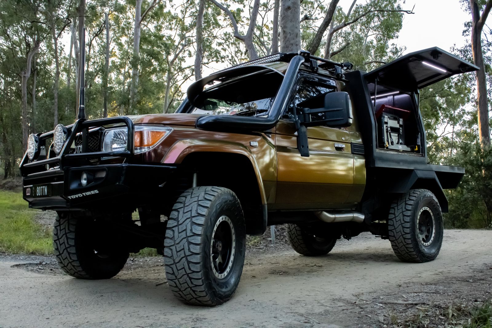 BASE6 equipped vehicle on an Australian adventure