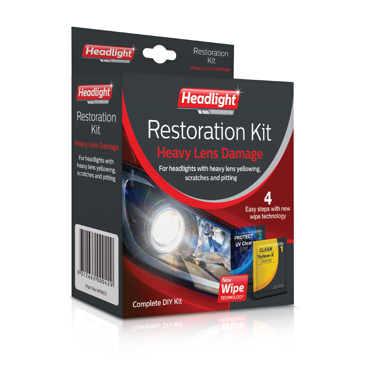 Restoration kit heavy lens