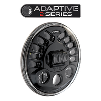 Model 8790 A2 Black Bezel Adaptive LED Motorcycle Headlight