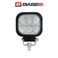 BASE6 HD Series 60W Work Light Flood Beam