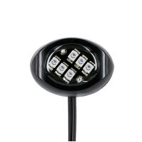 BASE6 LED Module, Round Black Housing