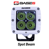 BASE6 Marine Cube Series Work Light 3" Spot Beam