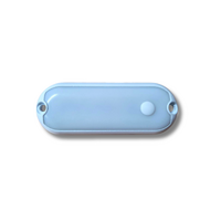 BASE6 9W LED Zone Light with Push Button Switch - White Housing