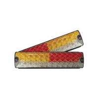 Roadvision LED Rear Combination Lamp Kit BR200 Series 10-30V Stop/Tail/Ind/Rev 204 X 40mm Strip Surface Mount Twin Pack