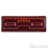 LED Rear Combination Lamp 10-30V Stop/Tail/Ind/Ref Surface Mount 275x100mm