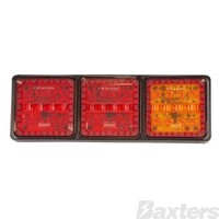 LED Rear Combination Lamp 10-30V Stop/Tail/Indicator/Ref 282x95x30mm Mini Jumbo
