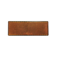 Roadvision Reflector Amber Rect. BR61 Series Self Adhesive 88 X 35 X 9mm