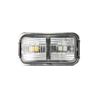 Roadvision Clearance Light LED Red/Amber BR7 Series 10-30V 50x25mm Clear Lens Fixed Mount 0.5m Cable