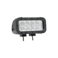 Roadvision LED Bar/Work Lamp Floor Rect 9-32V 8 LED IP68 1440lm 28W Black Housing