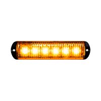 8EVP 6 LED surface mount warning light - Amber