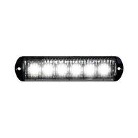 8EVP 6 LED surface mount warning light - White