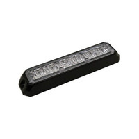 Roadvision LED Strobe Module Red/Blue Surface Mount 11-30V 6 LED 6W 19 Function