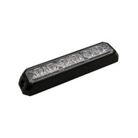 Roadvision LED Strobe Module White Surface Mount 11-30V 6 LED 6W 19 Function