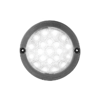 102 Series Reverse Light, 12 Volt, Black Chrome Lens - LED Autolamps