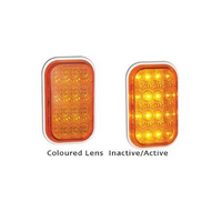 131 Series Single Function - Amber with Chrome Refelctor
