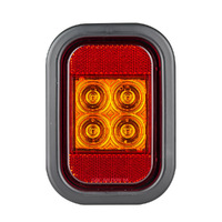 133 Series 12-24V Recessed Indicator Lamp - LED Autolamps