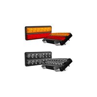 207 Series Trailer Light, Single Light with Licence Plate - LED Autolamps