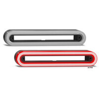 235 Series Diffused Tail Lamp, Clear Lens, Twin Pack - LED Autolamps